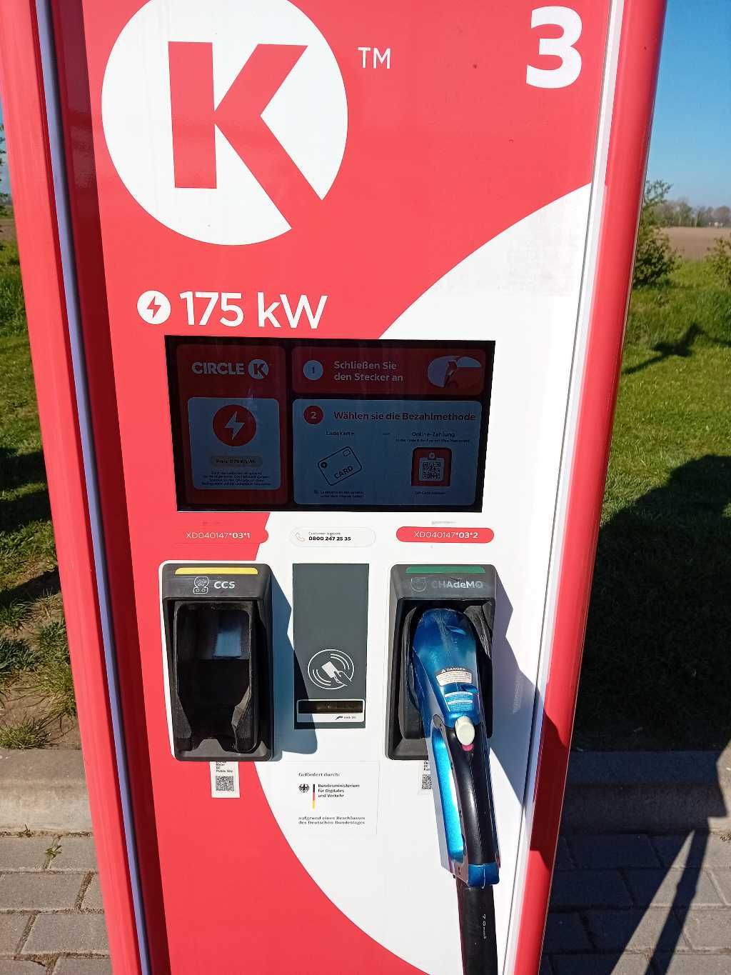 Charging Point DE*CKE*EXD040147*03 DE*CKE*EXD040147*03*2 - Bechliner Chaussee 18a 16816 Neuruppin DE*CKE*EXD040147*03 DE*CKE*EXD040147*03*2 - Bechliner Chaussee 18a 16816 Neuruppin